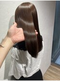 ミルクティーブロンドダークブルーワンホンレイヤー