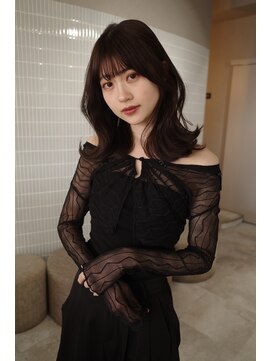 ボタン ハカタ(VOTAN hakata) #votan_yuka  ミディアムくびれヘア