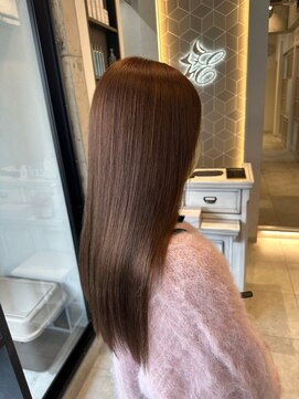 カレンアンドエクラート 大宮(KAREN&ECLART) 髪質改善　艶髪　ストレート　縮毛矯正　暗髪　韓国風　ロング