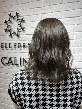 ヘア スパ ビューティー エールフォルム(HAIR SPA BEAUTY YELLFORME) "オリーブグレージュ"