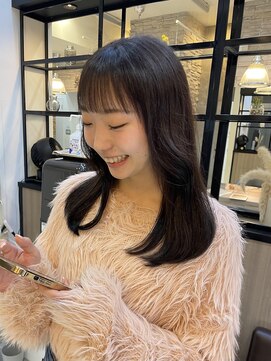 ヘアアンドメイク シークネクスト(HAIR&MAKE SeeK NEXT) 自然にまとまるレイヤーカット