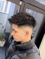 メンズサロンドットリアン(dot. lien)&nbsp;フェードメンズ刈り上げバーバースタイルスキンフェード短髪