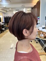 アントワープトーキョー(antwerp TOKYO)&nbsp;40代50代大人ショートボブ髪質改善白髪ぼかしハイライト白髪染め