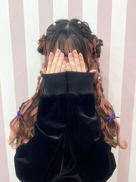 ゴート アミティ(G.O.A.T AMITY) ガーリースタイル/心斎橋/ヘアメ/セットサロン