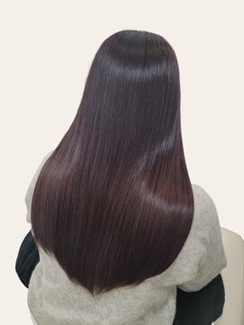 クオリス 赤塚店(QUALIS) 20代30代40代髪質改善カラーショコラアッシュ艶感ロブヘアー