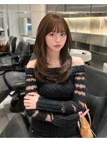 ノク(nok)&nbsp;リバース3Dレイヤー_メルティカラーフェミニンロング