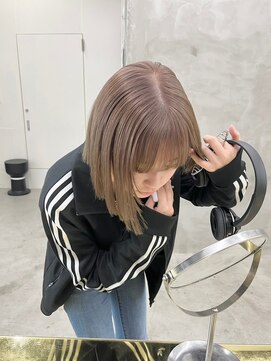 ミーム 原宿 表参道(meme) ダブルカラーハイトーンカラーケアブリーチインナーカラー#原宿