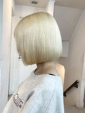 ミーム 原宿 表参道(meme) ブロンドカラーカラーハイトーンカラーケアブリーチ#原宿