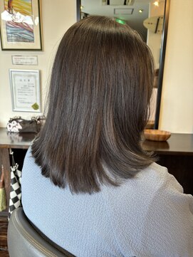 セゾン ド ジャポン セミロングヘア