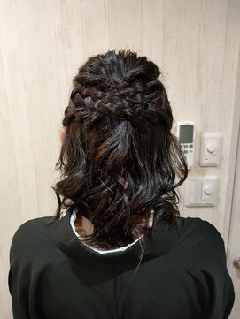 ルッカランス 王子店(Lucca Lance) 3月　卒業式ヘアセット　ハーフアップ