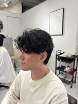 バース 梅田中崎町店(BIRTH)&nbsp;ニュアンスパーマフェザーパーマセンターパートワンカールパーマ