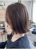 切りっぱなしハイライト生かしてリタッチカット