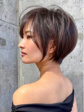 シー バイ ロンド 新宿(Sea by Lond) 【福島】イメチェン×美髪[外はねボブ/ボブ/グレージュ]