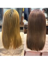 トウキョウマスタード(TOKYO MASTARD)&nbsp;ブリーチ毛に効く！ウルトワトリートメント　ピンクブラウン