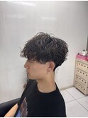 シャドウパーマ ニュアンスパーマ スペインカール スパイラル