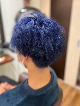 コミュニヘア(communi Hair) ビビットコバルトブルー