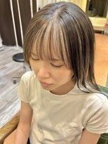 エッジ(EDGE)&nbsp;カット+メテオカラー+セクションカラー