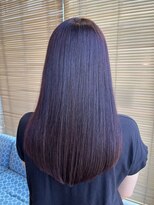 オーガニック リブ 川越(organic+live)&nbsp;秋色◎髪質改善ロング！大人艶髪ワインレッド