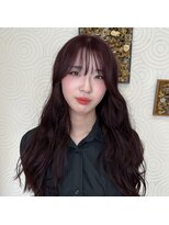 ヘアデザインサロン246&nbsp;ダブルカラー/TOKIOトリートメント/韓国ヘア/ボルドーカラー