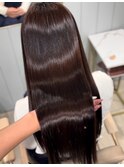 美髪矯正×髪質改善カラー