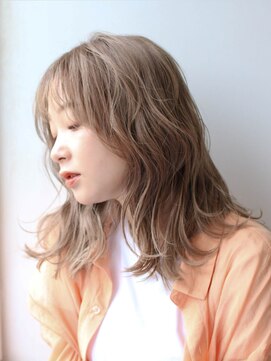 ゆるふわレイヤー/ミルクティーグレージュ