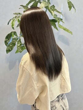 シエル バイ ケンジ 登戸 生田(CIEL by KENJE) 酸性ストレート髪質改善ブリーチ履歴艶髪レプロナイザー