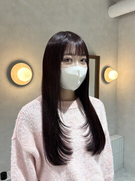 ボルドーカラー【藤野はるひ】