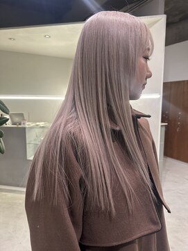 ワンカラー/ブリーチカラー/髪質改善/ハイトーンカラー