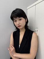 ロッコサード(ROCCO 3rd)&nbsp;外ハネ/ミディアムレイヤー/暗髪でツヤ感UP【工藤風太】