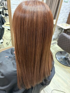 ドルチェヘアー(DOLCE HAIR) ピンクブラウンカラー