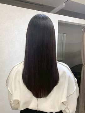 ルフトバイアンビエンテ(Luft by ambiente) 縮毛矯正ストレートスタイル【福永】
