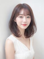 アーダーヘアサロン 武生店(ADER HAIR SALON)&nbsp;20代大人可愛い小顔くびれボブ　エアリーボブベージュ