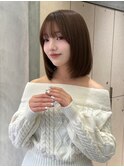 韓国レイヤーボブ