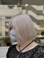 タイドヘア 茨木店(TIDE HAIR)&nbsp;ホワイトミルクティー