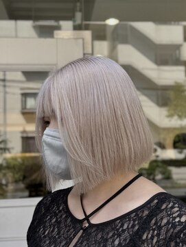 タイドヘア 茨木店(TIDE HAIR) ホワイトミルクティー