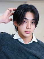 アンサー 原宿(ANSWER)&nbsp;メンズ髪質改善縮毛矯正センターパート地毛風ストレート癖毛