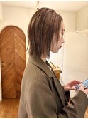 ショートボブ切りっぱなしボブレイヤーカット髪質改善縮毛矯正