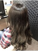 アッシュネイビーカラー