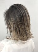 外国人風グラデーションカラー