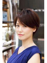 ヌードカラー(NUDE COLOR) 「 NUDE COLOR 」30代・40代 上品な大人女性ショート