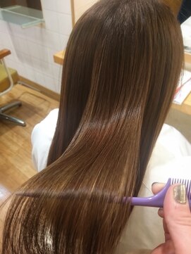 ヘアーサロン ニュアンス(HAIR SALON nuance) 大人かわいい　サラ艶髪　イルミナカラー