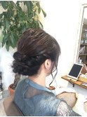 【katachi byAnge】ねじりルーズシニヨン