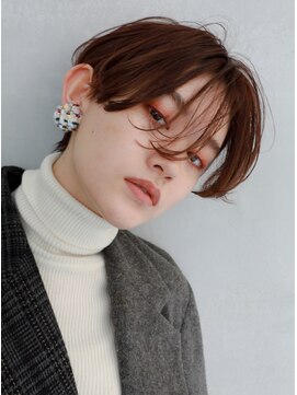 ラボ(Ravo) [Ravo]毛先のみパーマのショートボブスタイル