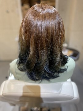 カラリア(COLORIA) ブルーアッシュ×グラデーションカラー