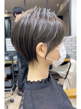 アヴァロン(AVALON) 【mag】絶壁解消!大人ひし形ショートボブ/30代/40代【中村】