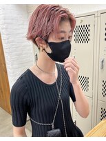 コス(kos)&nbsp;大人かわいい夏ショート/デザインカラー/ダブルカラー