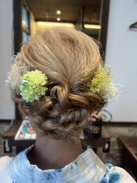 ふぁみーゆ(Famille) 浴衣アレンジ