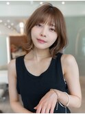 20代30代/大人かわいい/小顔ひし形/ウルフ/ミディアムレイヤー