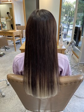 フツーロ 栄(FUTURO) プルエクステ　インナーカラー