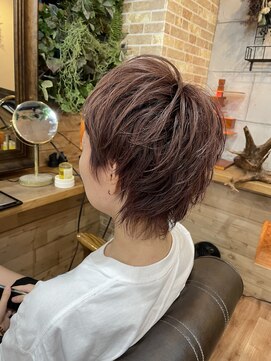 プランツヘアー ウルフショート、ナチュラル、長持ちショート